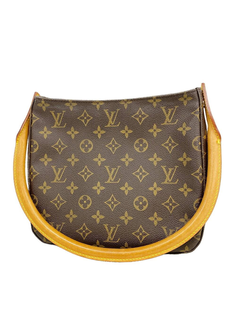 Louis Vuitton Looping Handbag Canvas Mm #375425L90B